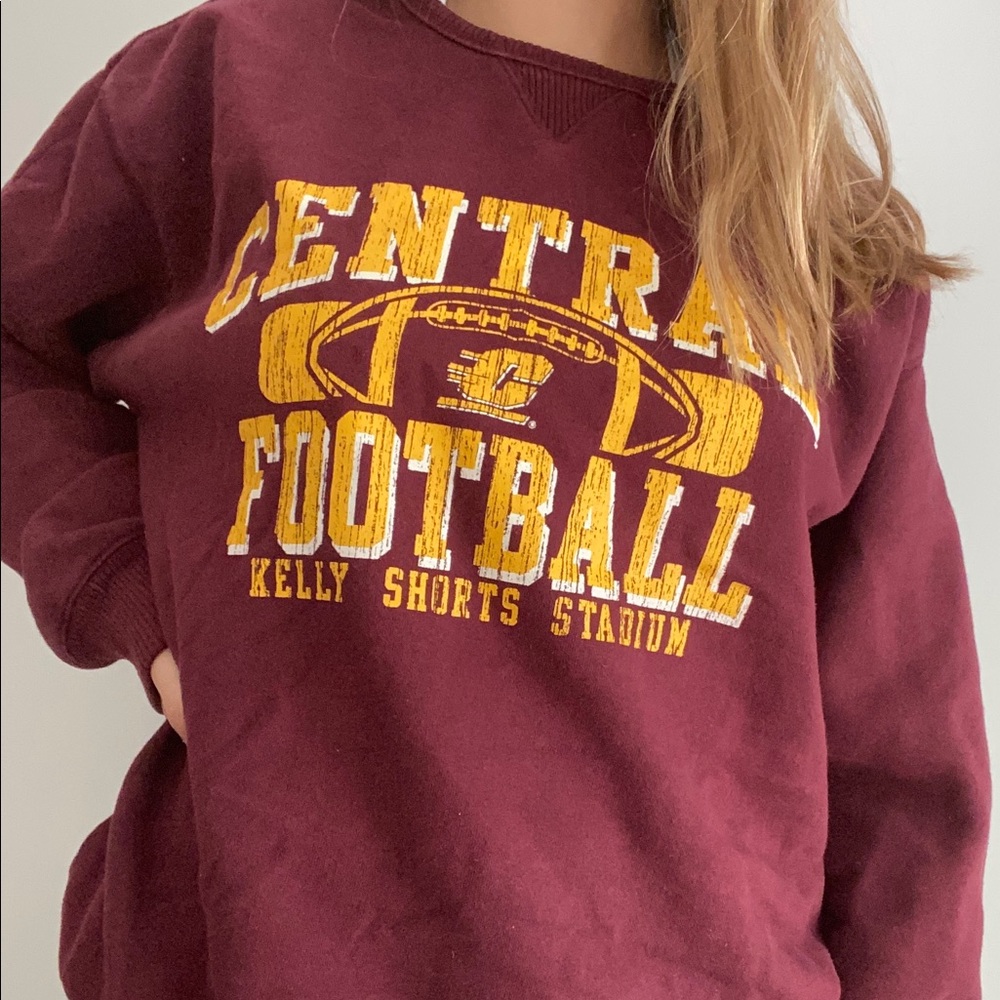 Vintage Central Michigan Football Sweatshirt
